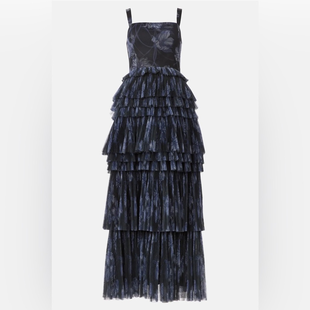 Hutch Laine Tiered Tulle Maxi Dress - Picture 5 of 5